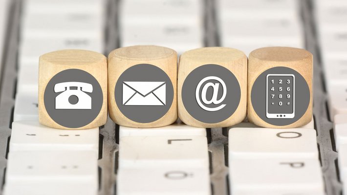 Kontakt-Icons (Foto: Marco2811 | fotolia.de) Kontakt-Icons