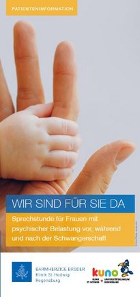 Sprechstunde für Frauen mit psychischer Belastung vor, während und nach der Schwangerschaft
