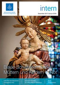 Schwestern an die Hedwigsklinik und über den Krebspatienten-Preis, welchen das Onkologische Zentrum erst kürzlich gewonnen hat. Außerdem stellen wir in einem Interview den neuen IT-Standortleiter Herrn Wieser vor und geben Einblick in die caritative Kochaktion im Strohhalm, einer Begegnungsstätte für Hilfsbedürftige und Obdachlose.