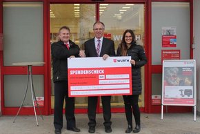 Spendenaktion Würth für KUNO Klinik St. Hedwig (Foto: Adolf Würth GmbH & Co. KG)