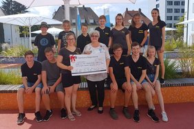 Schützenjugend hilft kranken Kindern (Foto: Klinik St. Hedwig)