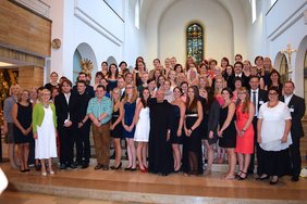 Abschluss Berufsfachschulen 2015 (Foto: Krankenhaus Barmherzige Brüder Regensburg)